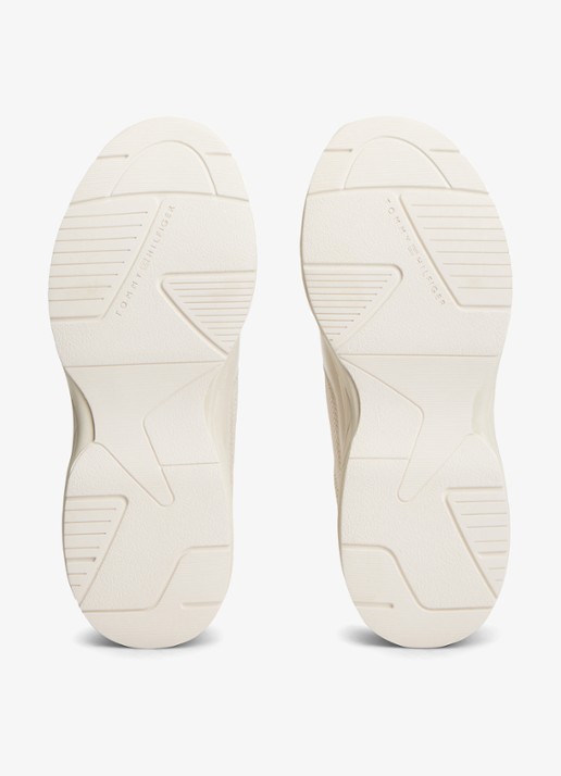 Tommy Hilfiger Sneaker met logo - detail 5 creme