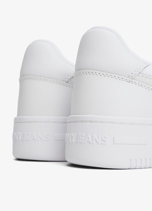 Tommy Hilfiger Sneaker met logo - detail 6 wit