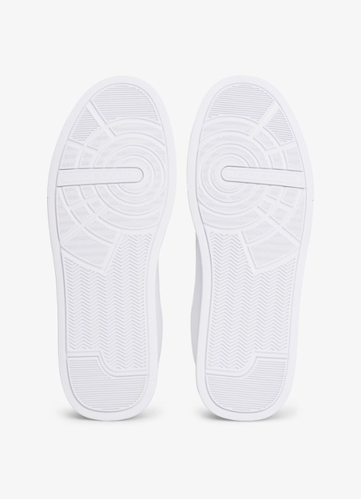 Tommy Hilfiger Sneaker met logo - detail 5 wit
