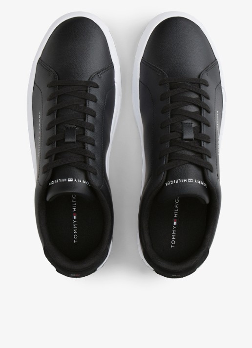 Tommy Hilfiger Sneaker met logo - detail 4 zwart