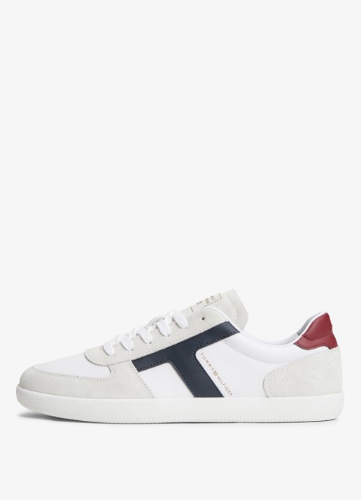 Tommy Hilfiger Sneaker met logo - detail 3 wit
