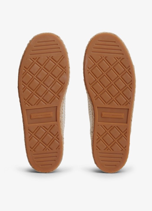 Tommy Hilfiger Sneaker met opengewerkt dessin - detail 3 creme