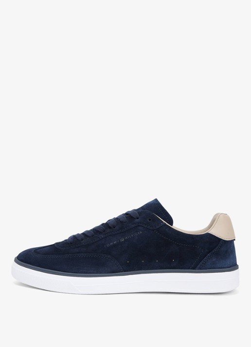 Tommy Hilfiger Sneaker van suède met logo