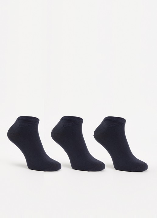 Tommy Hilfiger Sneakersokken in katoenblend met logo in 3-pack
