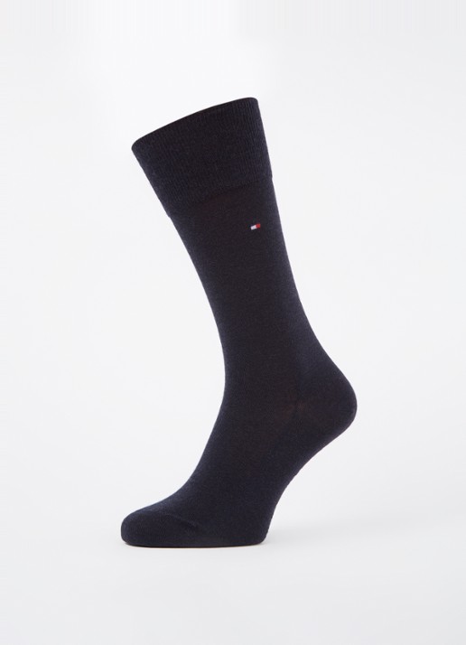 Tommy Hilfiger Sokken in wolblend - detail 3 donkerblauw