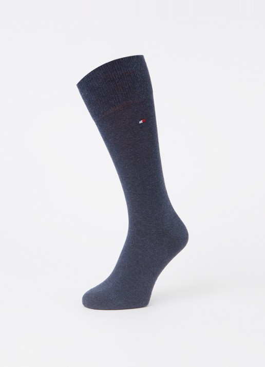 Tommy Hilfiger Sokken met logo in 2-pack - detail indigo