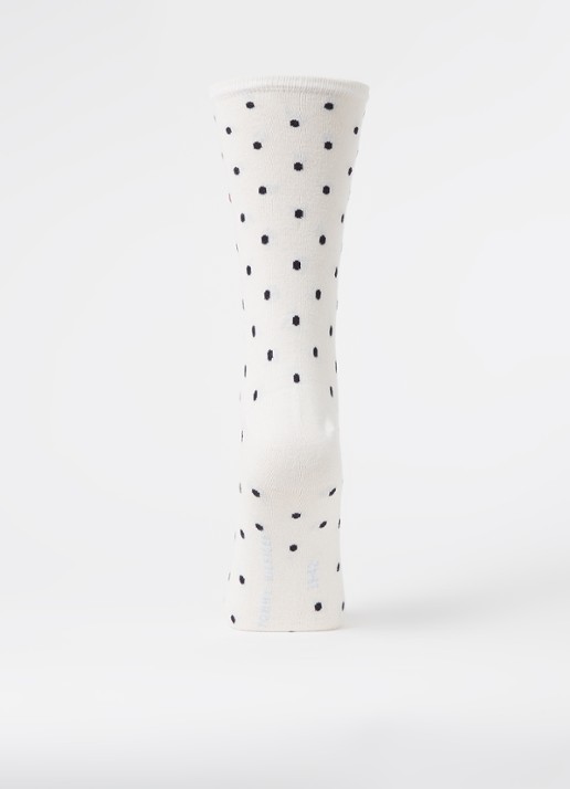 Tommy Hilfiger Sokken met print in 2-pack - voorkant 3 donkerblauw