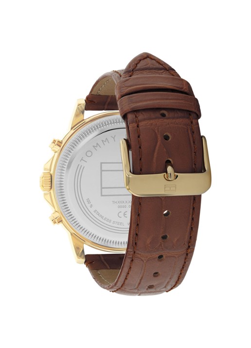 Tommy Hilfiger Stewart horloge TH1710631 - detail 2 bruin