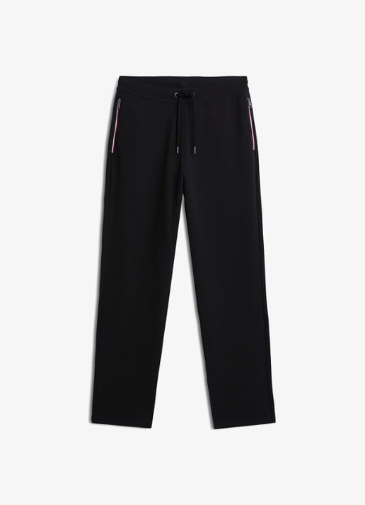 Tommy Hilfiger Straight fit joggingbroek met gestreept detail