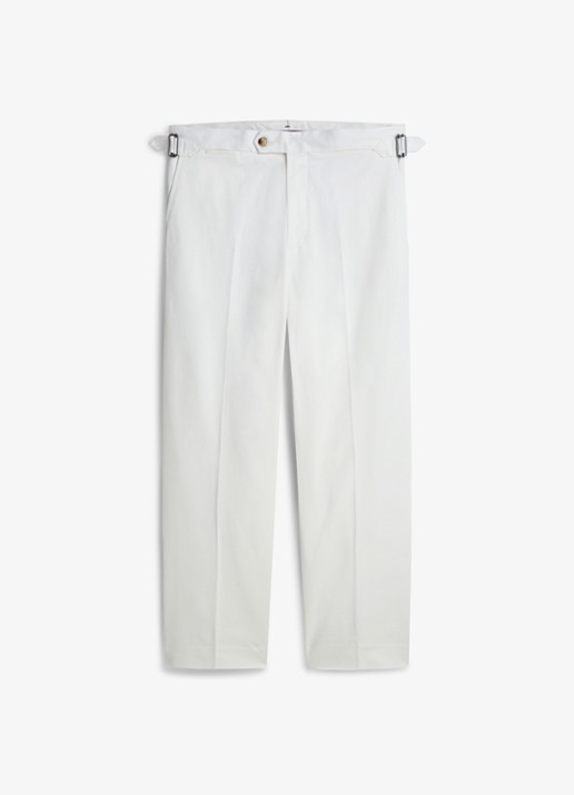 Tommy Hilfiger Straight fit pantalon met steekzakken