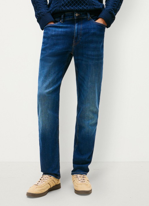 Tommy Hilfiger Straight leg jeans met medium wassing