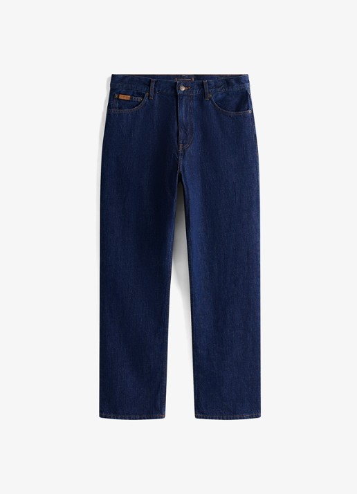 Tommy Hilfiger Straight leg jeans met steekzakken - voorkant 2 indigo