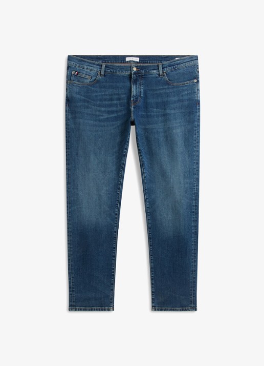 Tommy Hilfiger Straight leg jeans met steekzakken - voorkant 5 denim