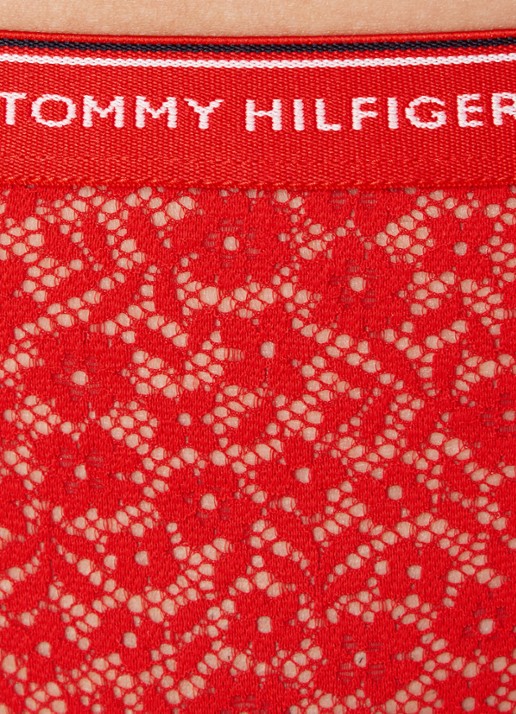 Tommy Hilfiger String van kant in 3-pack - detail 2 lichtroze
