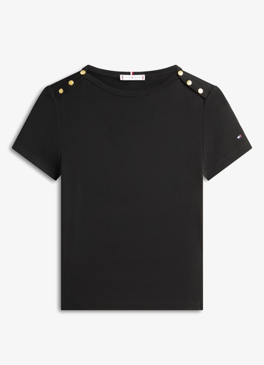 Tommy Hilfiger T-shirt met knoop detail