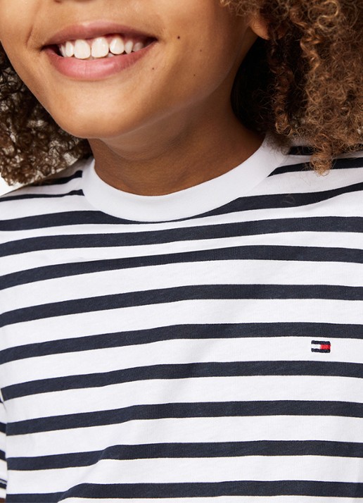 Tommy Hilfiger T-shirt met logo in 2-pack - detail 4 wit