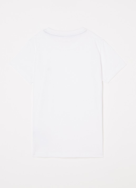 Tommy Hilfiger T-shirt met logo in 2-pack - voorkant 2 roze
