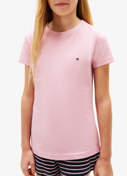 Tommy Hilfiger T-shirt met logo in 2-pack - detail 3 fuchsia