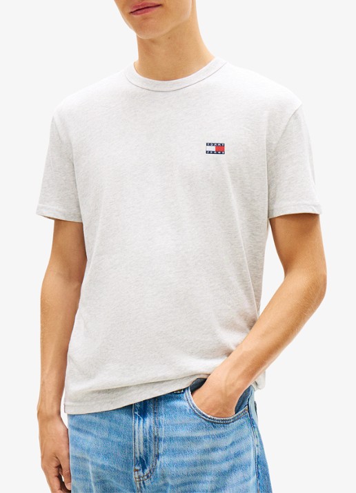 Tommy Hilfiger T-shirt met logo - detail 2 grijs