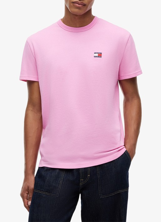 Tommy Hilfiger T-shirt met logo - detail citronella-zf0 / geel