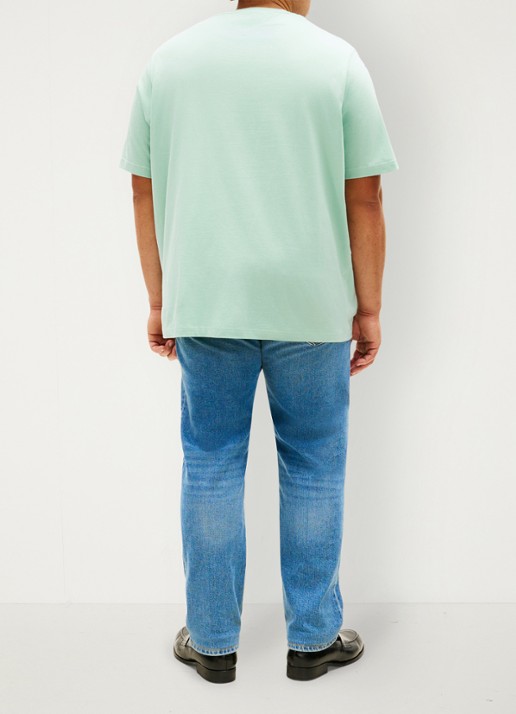 Tommy Hilfiger T-shirt met logo - achterkant 5 mint