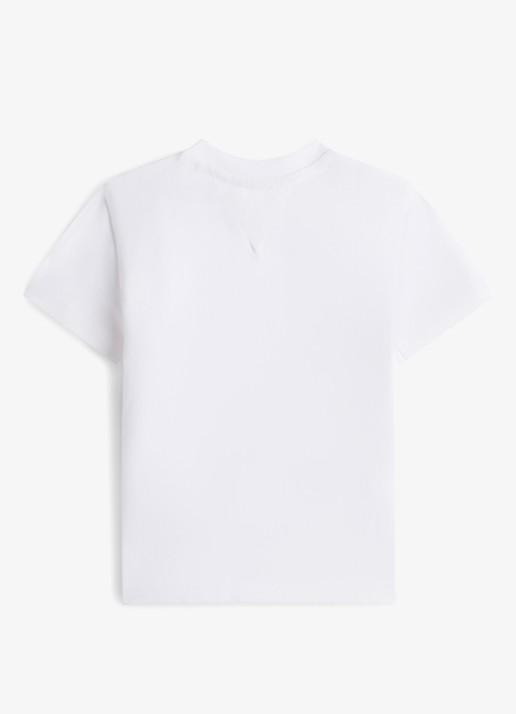 Tommy Hilfiger T-shirt met logo - achterkant 2 wit