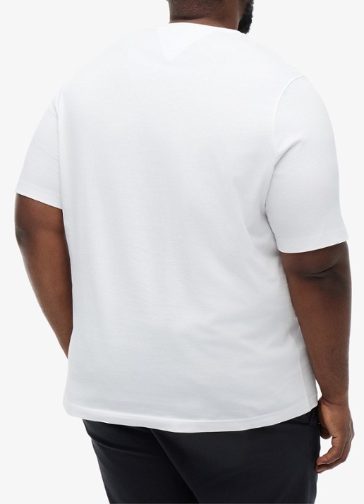 Tommy Hilfiger T-shirt met logoprint - achterkant wit