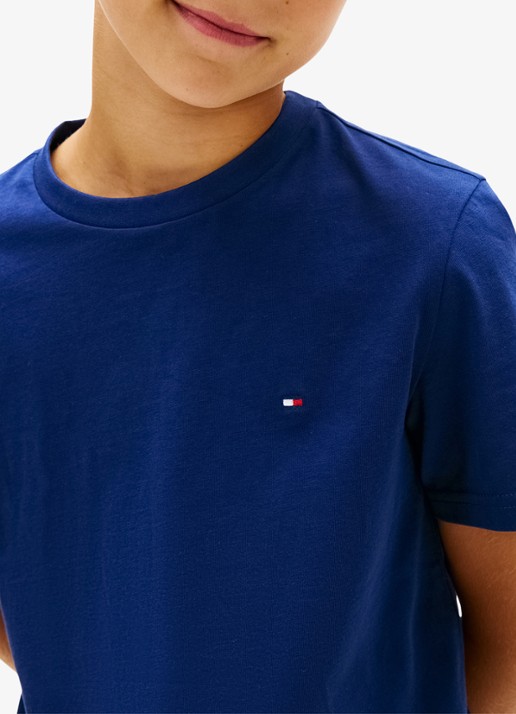 Tommy Hilfiger T-shirt met ronde hals in 2-pack - detail 6 brisk blue