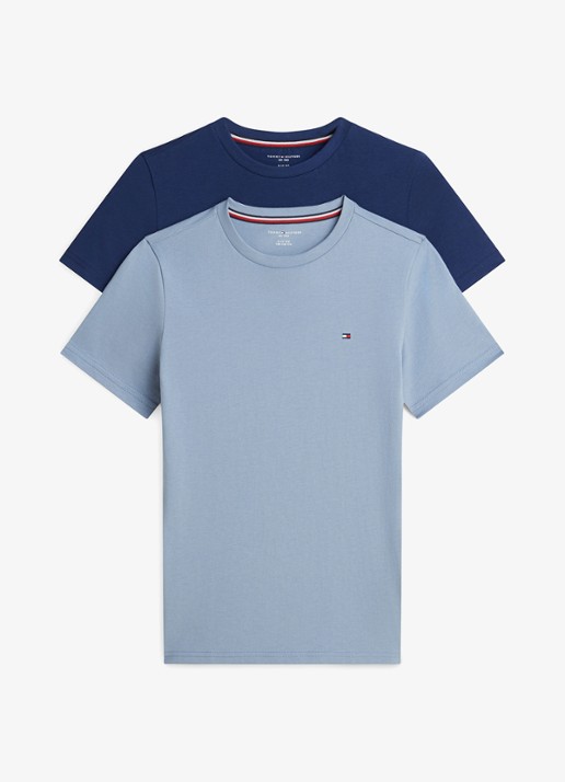Tommy Hilfiger T-shirt met ronde hals in 2-pack