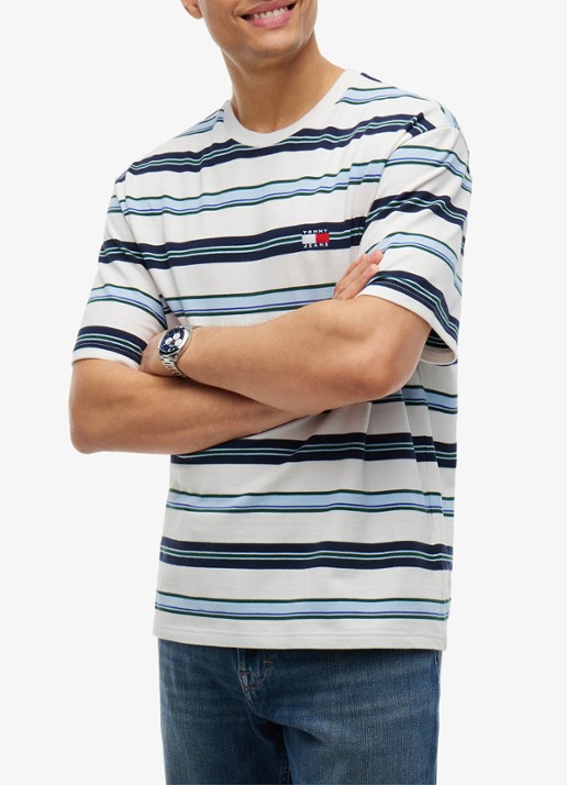 Tommy Hilfiger T-shirt met streepprint