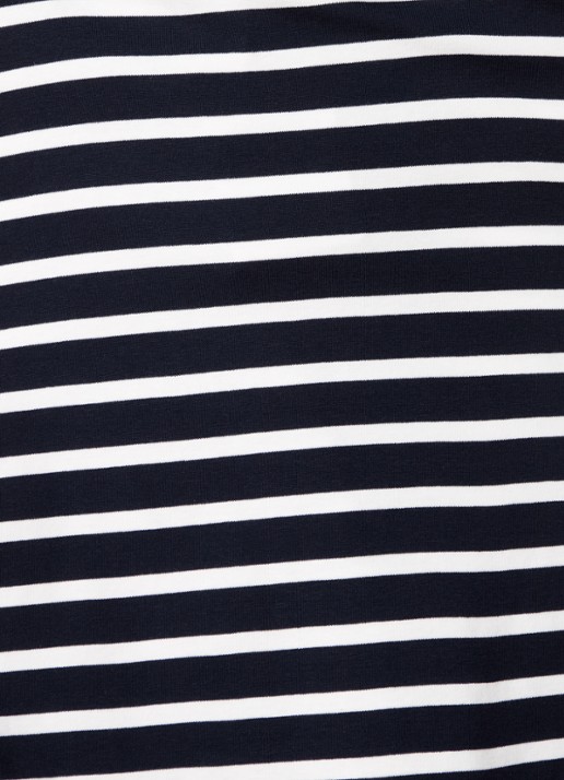 Tommy Hilfiger T-shirt met V-hals - detail 5 blauw