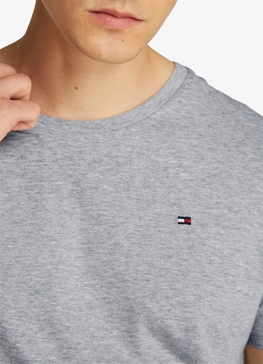 Tommy Hilfiger T-shirts met logo in 3-pack - detail 5 grijs