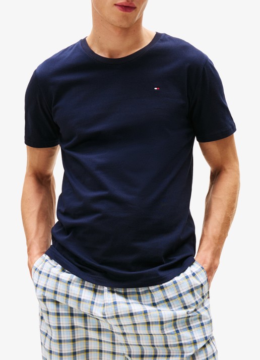 Tommy Hilfiger T-shirts met logo in 3-pack - detail 4 lindegroen