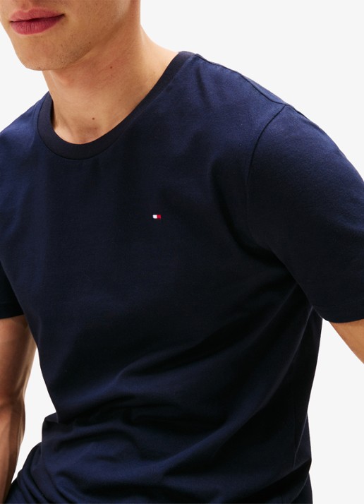 Tommy Hilfiger T-shirts met logo in 3-pack - detail 7 lindegroen
