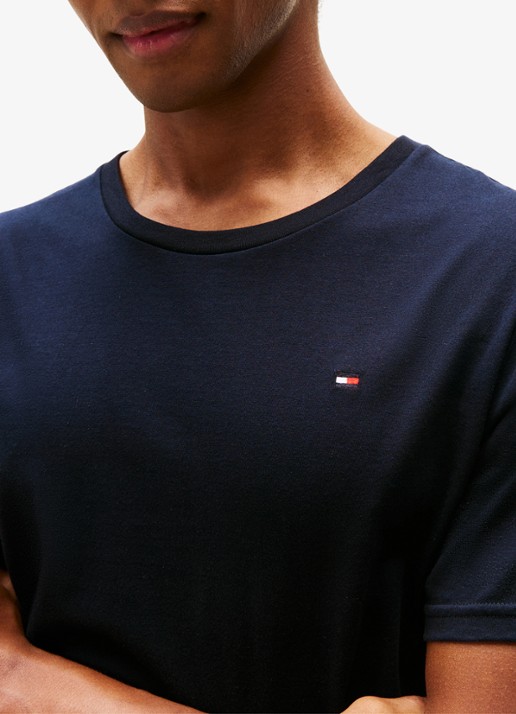 Tommy Hilfiger T-shirts met logo in 3-pack - detail 8 donkerblauw