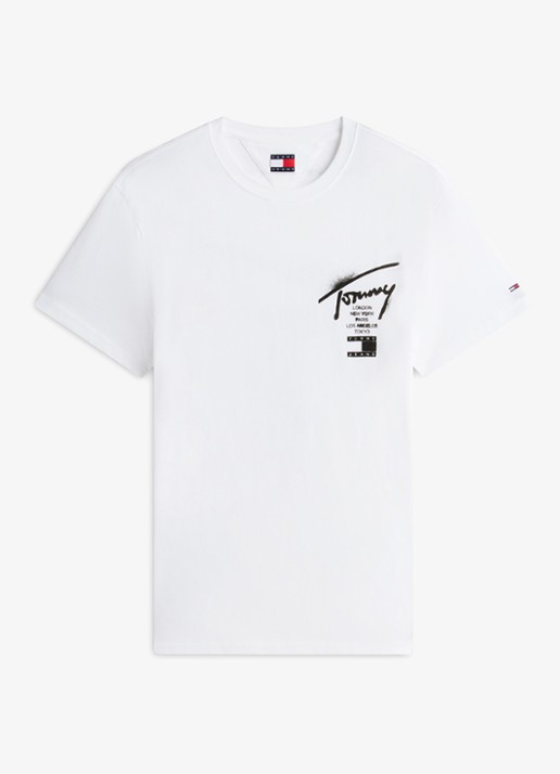 Tommy Hilfiger Tanga van mesh - voorkant bruin