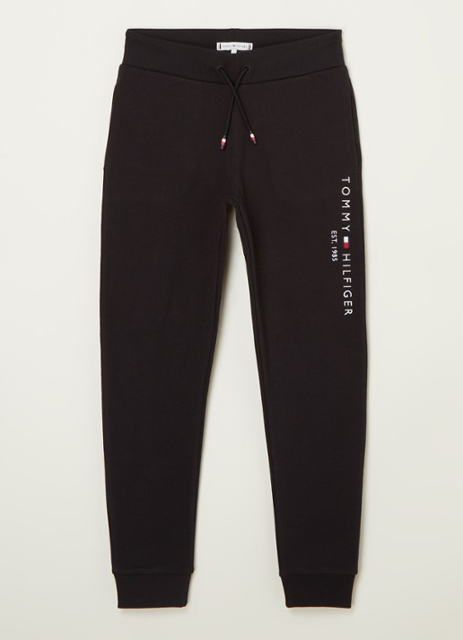 Tommy Hilfiger Tapered fit joggingbroek met logoborduring