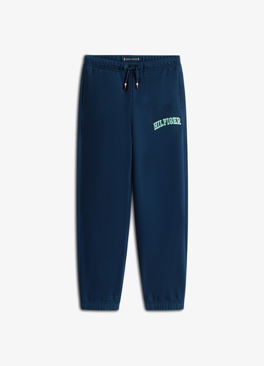 Tommy Hilfiger Tapered fit joggingsbroek met logo en steekzakken