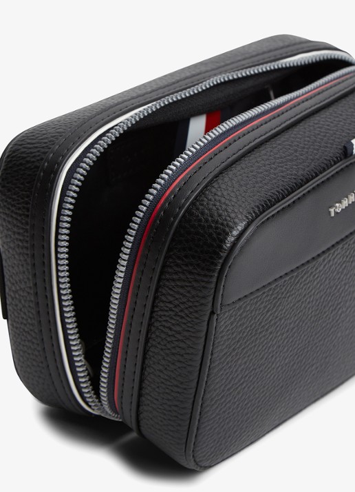 Tommy Hilfiger Toilettas met logo - detail 2 diepzwart