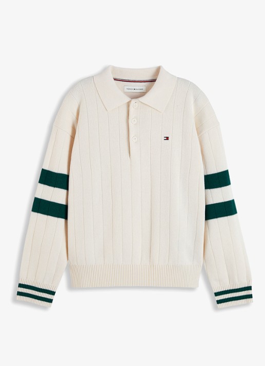 Tommy Hilfiger Trui met polokraag en logo