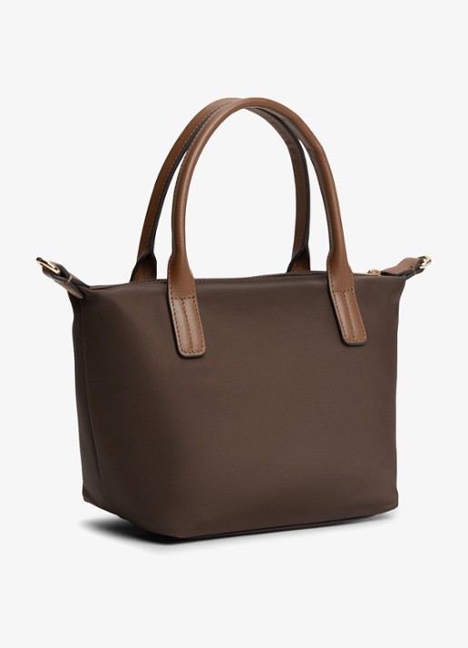 Tommy Hilfiger Webbing Crossbody Tote Bag - achterkant fondant brown-gug
