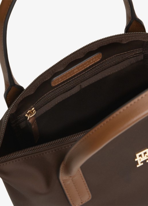 Tommy Hilfiger Webbing Crossbody Tote Bag - detail 4 fondant brown-gug