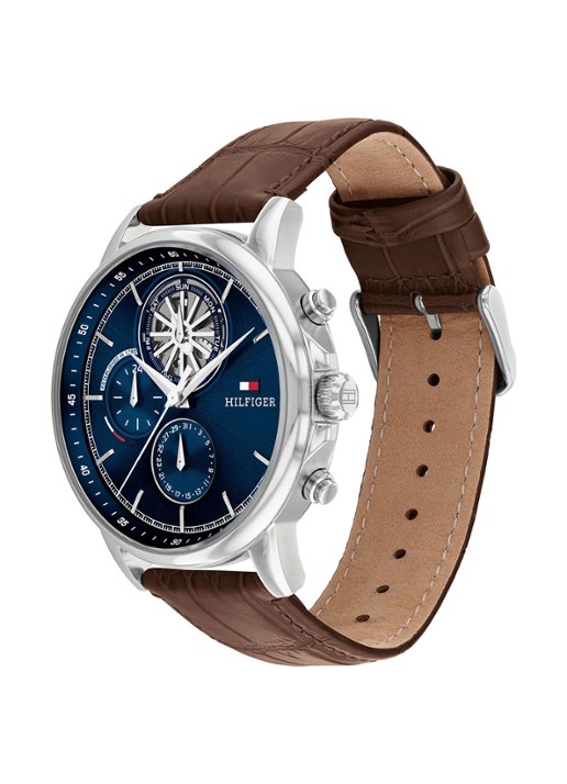 Tommy Hilfiger Wesley horloge TH17910629 - detail 3 bruin