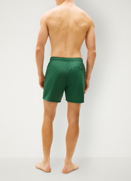 Tommy Hilfiger Zwemshorts met logo - achterkant 6 groen