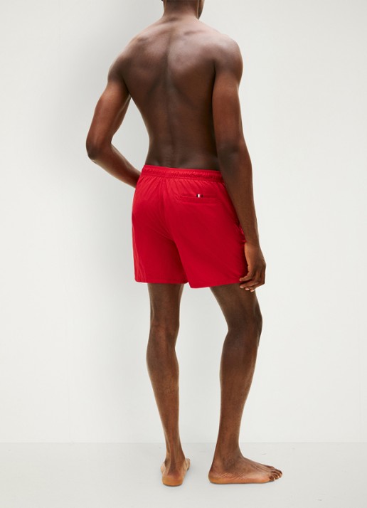 Tommy Hilfiger Zwemshorts met logo - achterkant rood