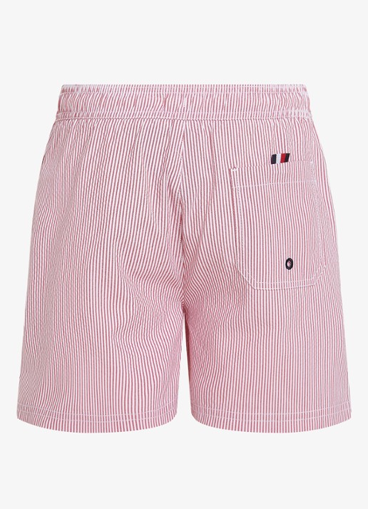 Tommy Hilfiger Zwemshorts met steekzakken  - achterkant 2 rood
