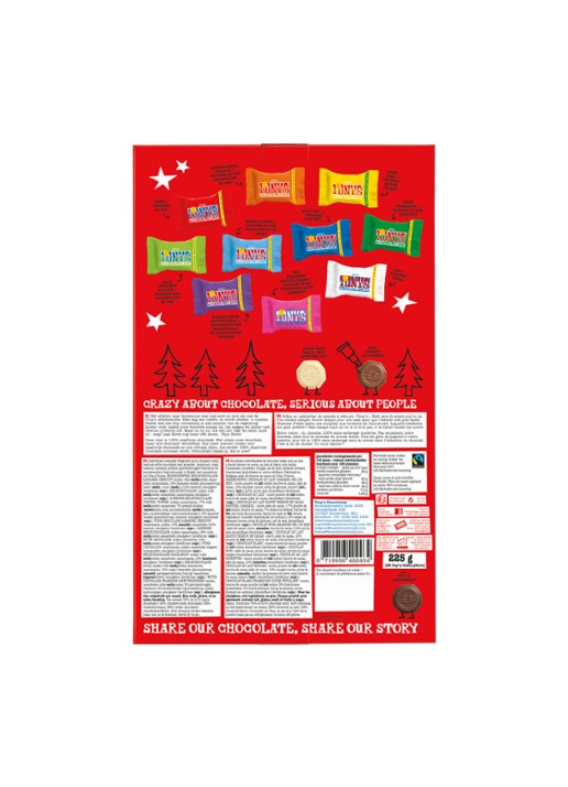Tony's Chocolonely Kerst chocolade advendskalender 225 gram - detail 3 undefined