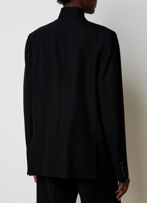 TOTEME Blazer in wolblend met klepzakken - achterkant 3 zwart