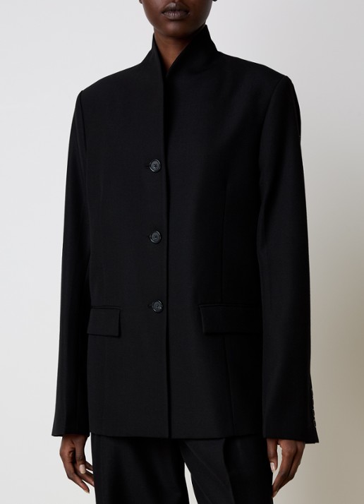 TOTEME Blazer in wolblend met klepzakken