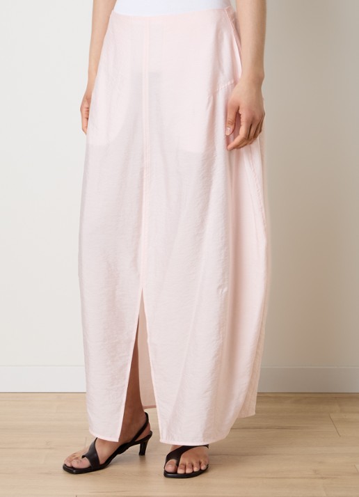 TOTEME Parachute maxi rok van zijde met split